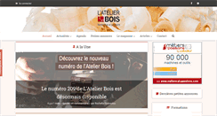 Desktop Screenshot of l-atelier-bois.com